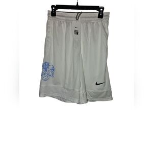 Nike Fastbreak Basketball Shorts North Carolina UNC Mens Size M White